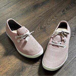 Allbirds Pink Sneakers Lightweight Knit Design